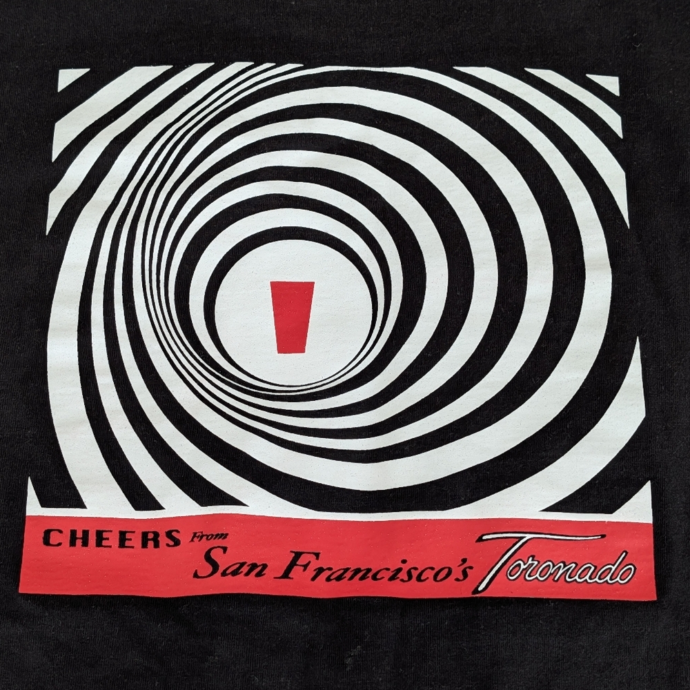 Toronado San Francisco Craft Beer Hanes Black Long Sleeve Tee - Picture 4 of 4
